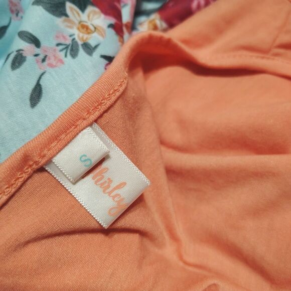 4 Shirley & Stone Long Summer Dresses S Floral Sleeveless Stripe - Picture 6 of 10